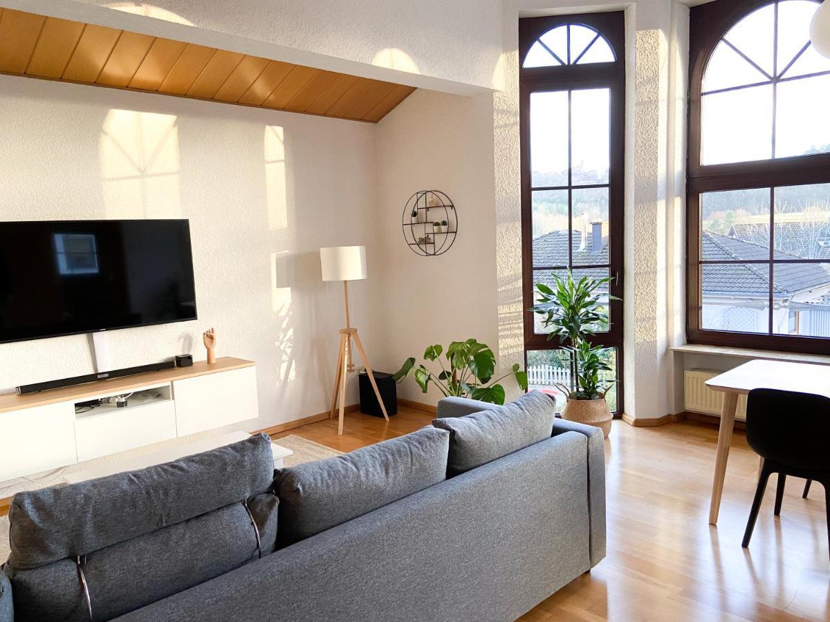 Ferienwohnung Burgpanorama Дан Екстериор снимка