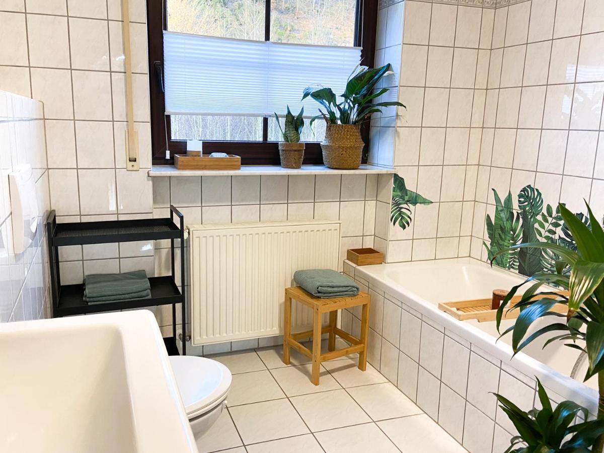 Ferienwohnung Burgpanorama Дан Екстериор снимка